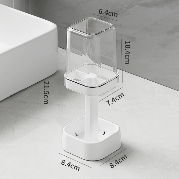 Stylish Toothbrush Holder with Cover