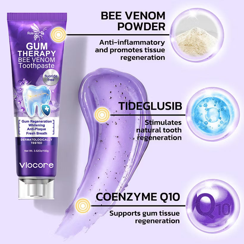 Rolimey® VioCore Bee Venom Dental Treatment Toothpaste (IMPORTED)