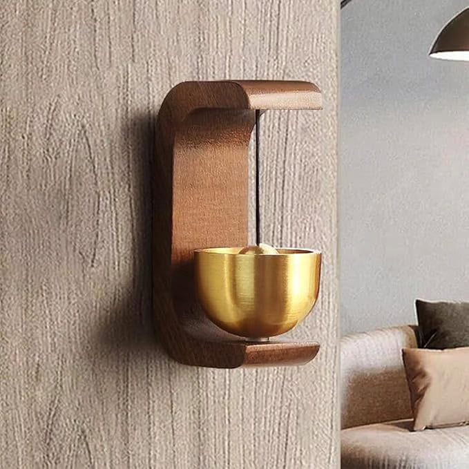 Magnetic Wooden Doorbell