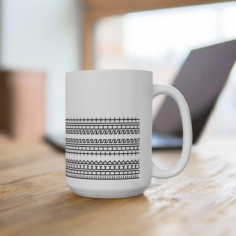 Fuck This Shit Mug, Hidden Message Funny Ceramic Coffee Mugs