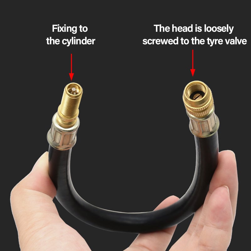 Universal Flexible Tire Valve Extenders for Car, Motorcycle, RV, Truck, Bike, Scooter