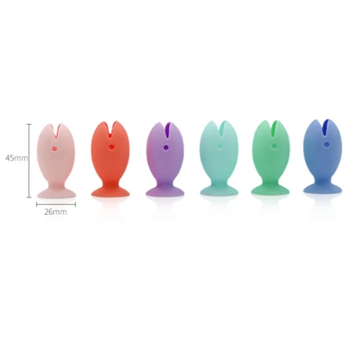 Tooth Brush Cover Cap Stand - Pack Of 4
