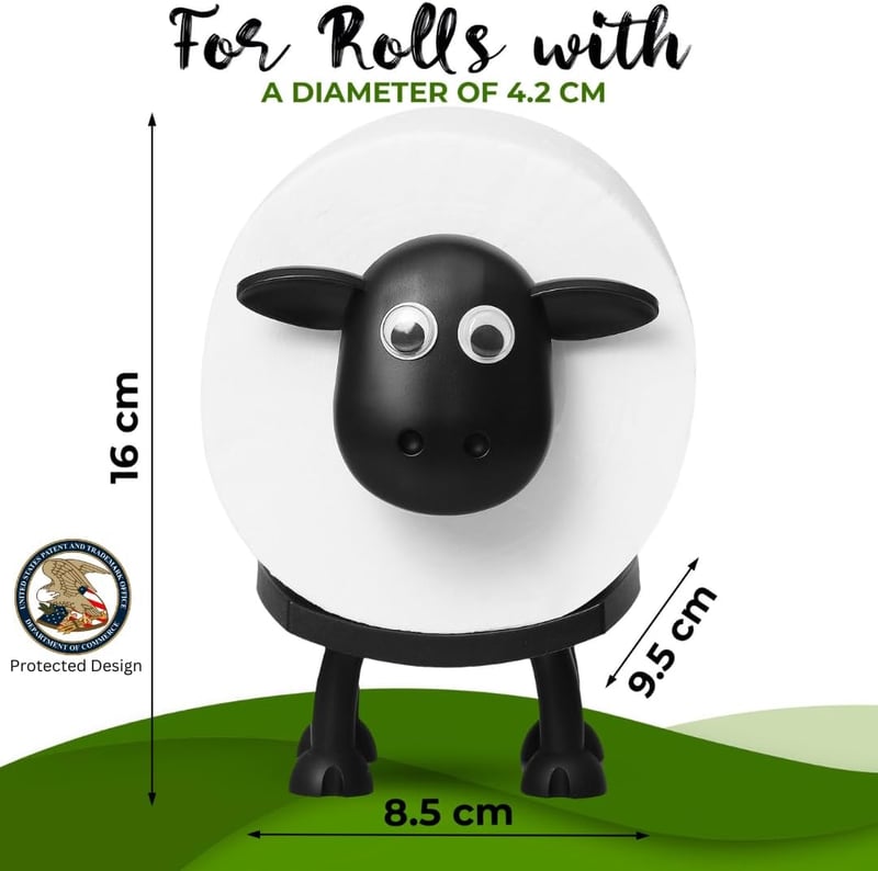 Sheep Toilet Roll Holder