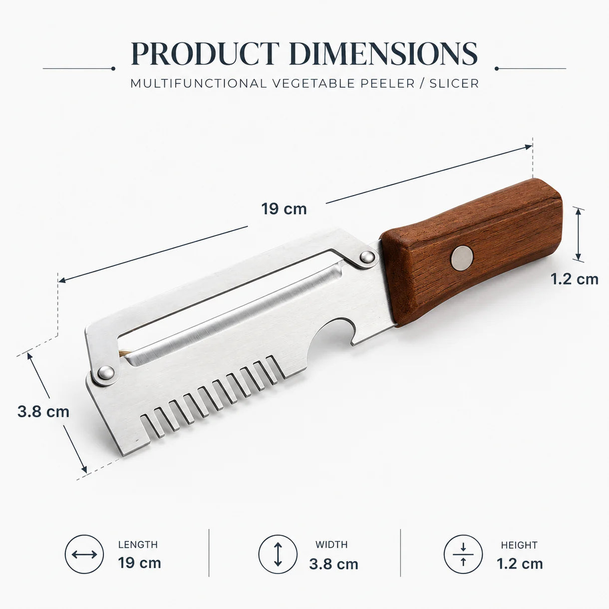 Multifunctional Peeler knife
