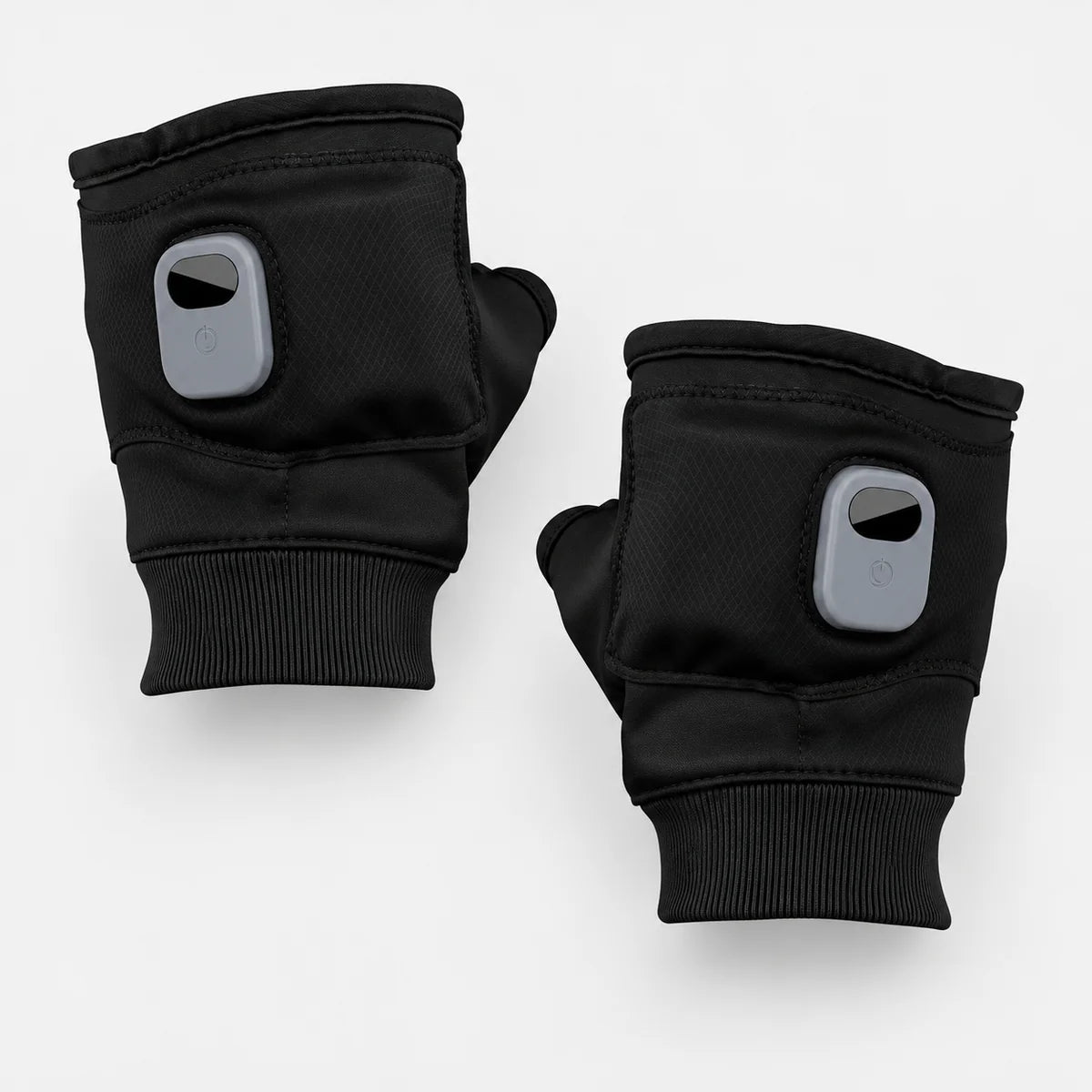 🧤Rechargeable Fingerless Heated Gloves – 3 Heat Settings, Type-C Charging, Hand Warmer for Office & Bike Rides 🔥