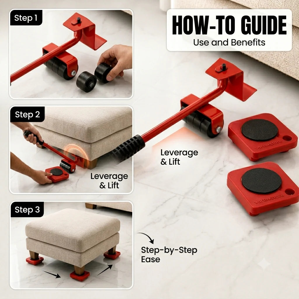 Heavy Furniture Lifter Tool Set