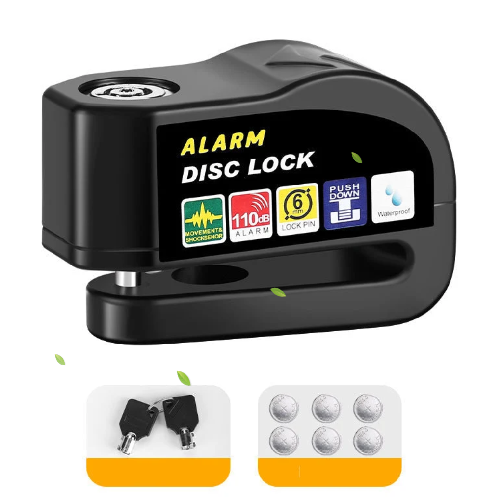 Heavy Duty Waterproof Disc Brake Lock