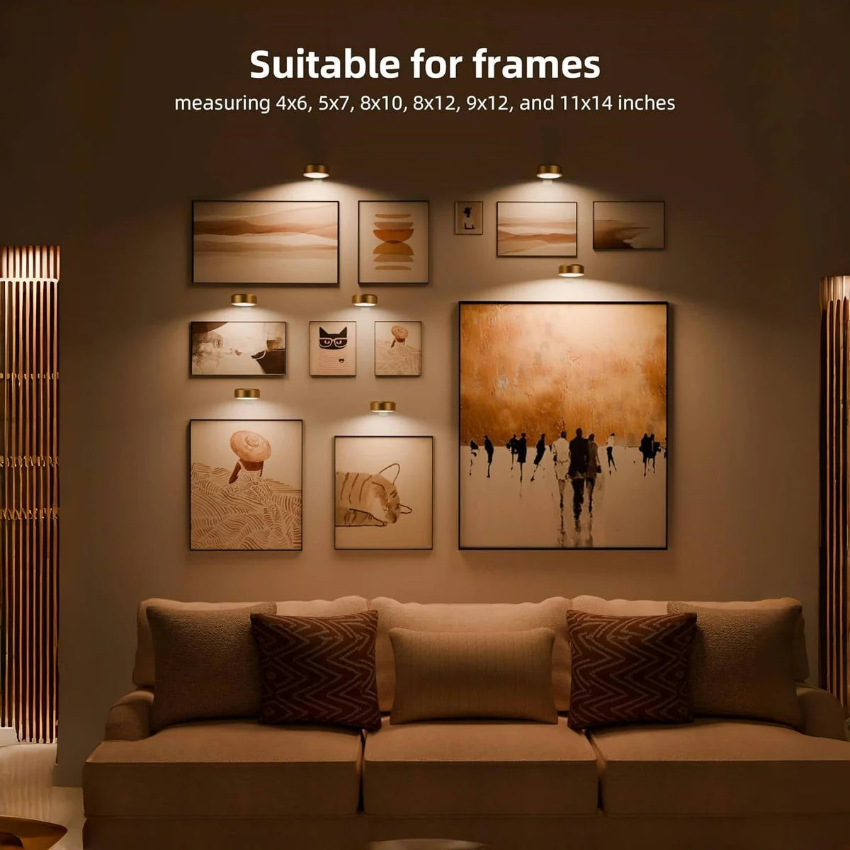 šPicture Lights For Wall With 3 Color Temps