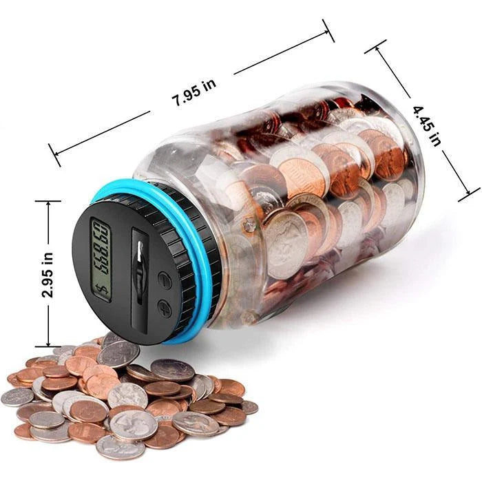 Digital Coin Counting Money Box – Automatic LCD