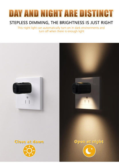 LED Wall Socket Night Light