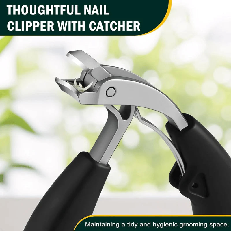 Stainless Steel Nail Clipper for Precision Trimming