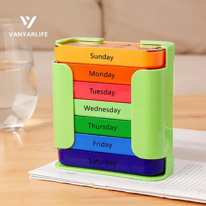 7-Day Medication Organizer - For Effortless Health Management! 📅
