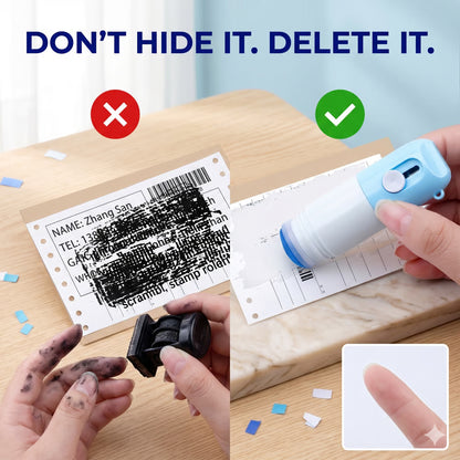 2-in-1 Box Cutter & Thermal Paper Eraser