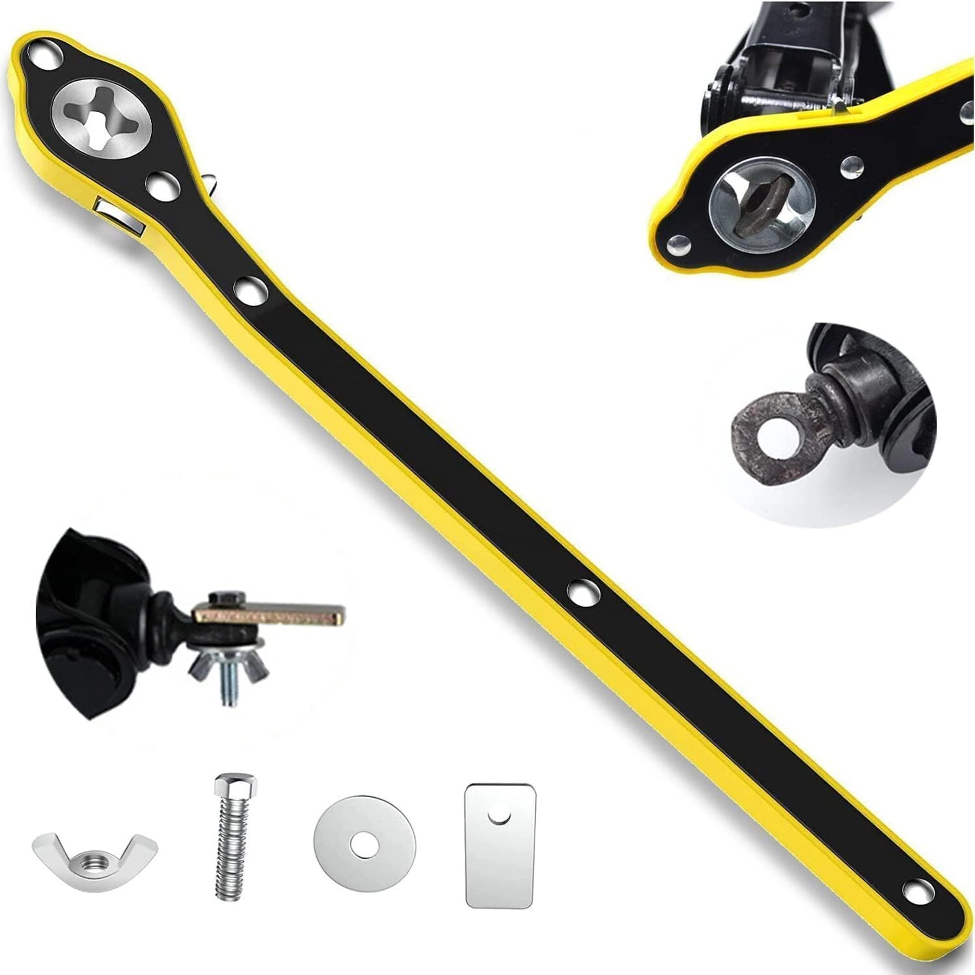 1 handle scissor jack tire wheel lug wrench lift speed handle original imahyunmduwyz2cm