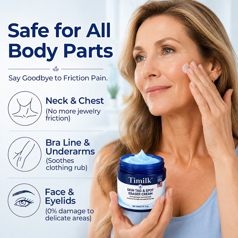 Timilk® 7-Day Skin Tag & Spot Eraser Cream - PACK OF 2 (IMPORTED)