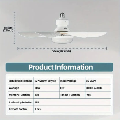 2 IN 1 FOLDING FAN