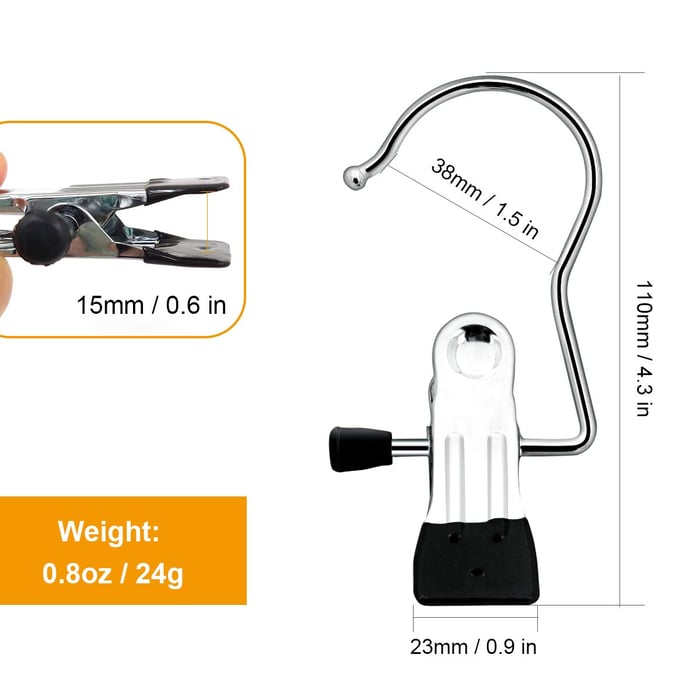 Heavy Duty Hanging Hooks Clips
