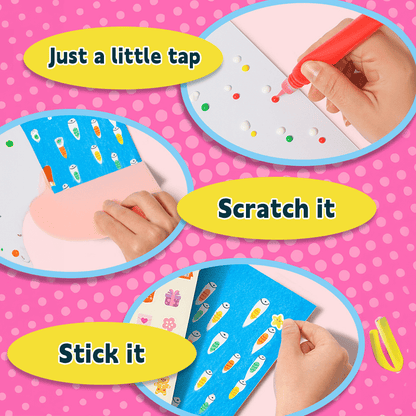 DIY Rainbow Scratch Art