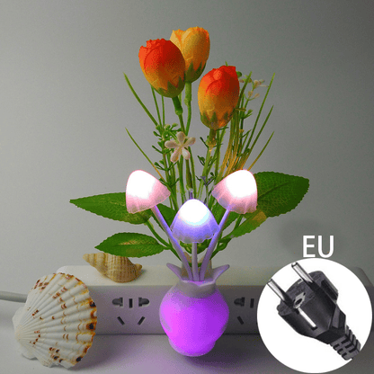 LED Mushroom Multi-color Night Lights