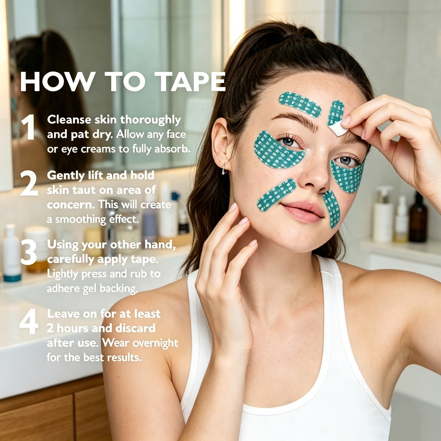 🤩🔥Skinjection Infused Face + Eye Tape