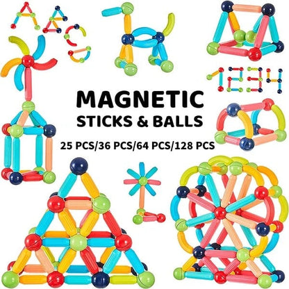 Magnetic Sticks Building Blocks For Kids Early Development
