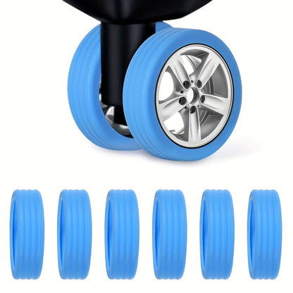 Luggage Wheel Protection Covers for 8 Spinner Wheels Luggage - Pack Of 8