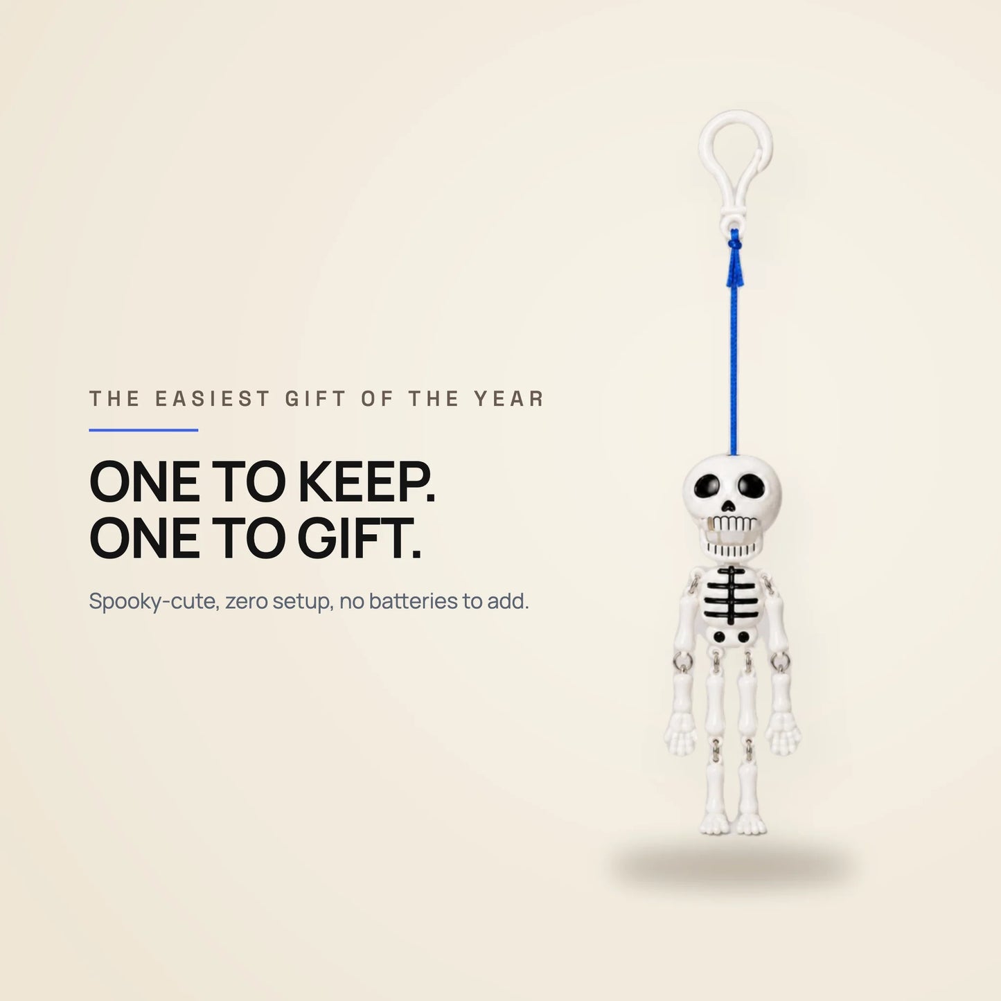 Dr. Bones™ | Pull-Cord Dancing Skeleton