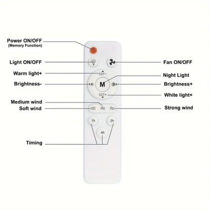 2 IN 1 FOLDING FAN