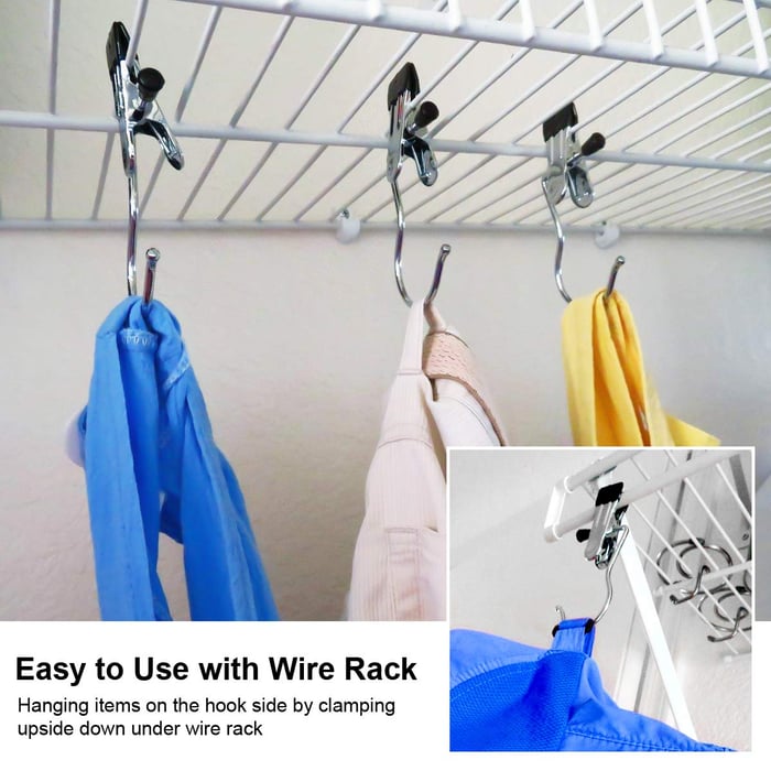 Heavy Duty Hanging Hooks Clips