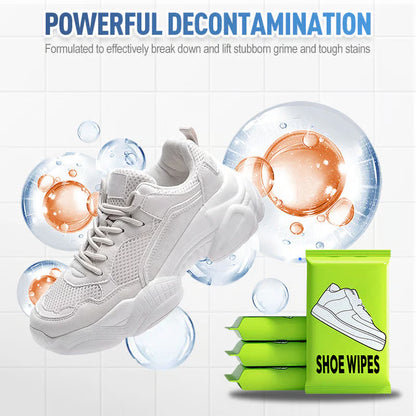 💖Quick-Clean Shoe Wipes - Pack of 100