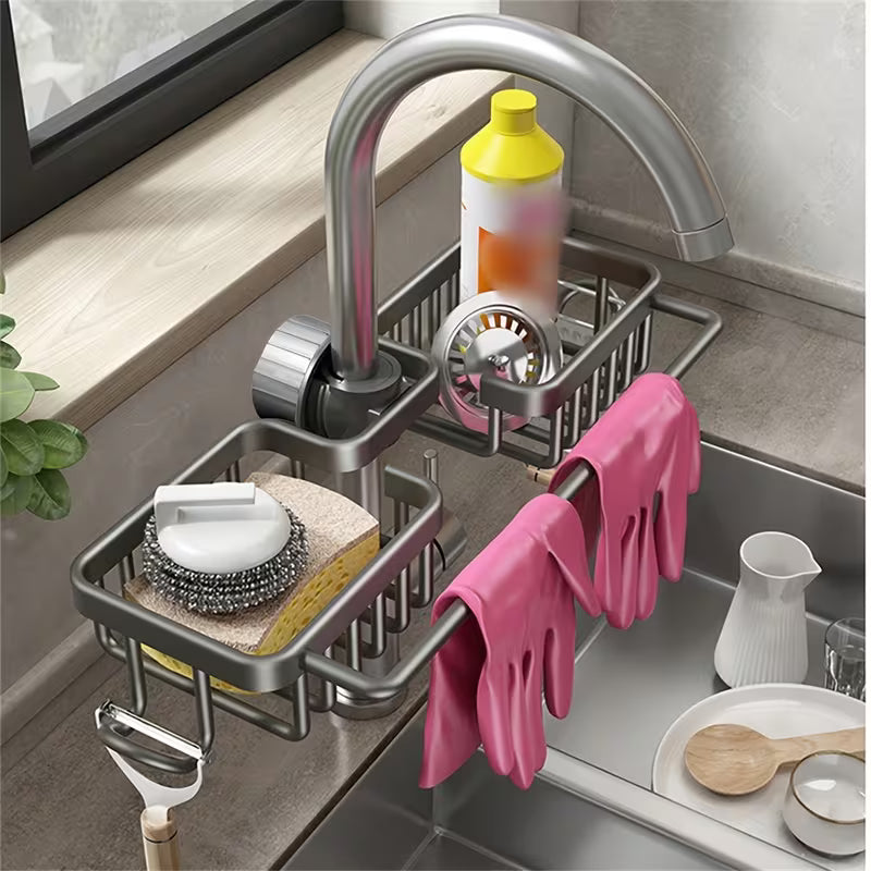 Kitchen Sink Faucet Organizer