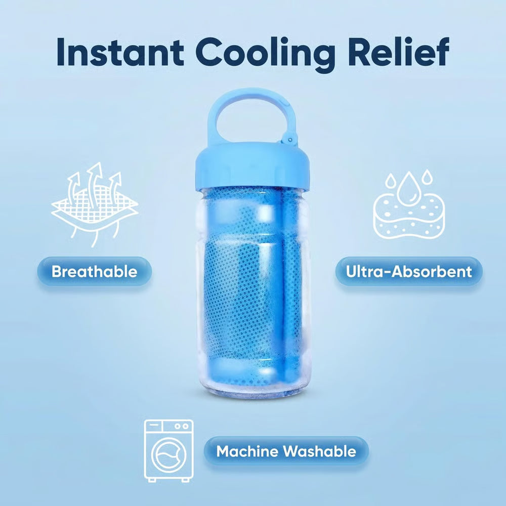 🏃❄️Reusable Soft Absorbent Cooling Towel