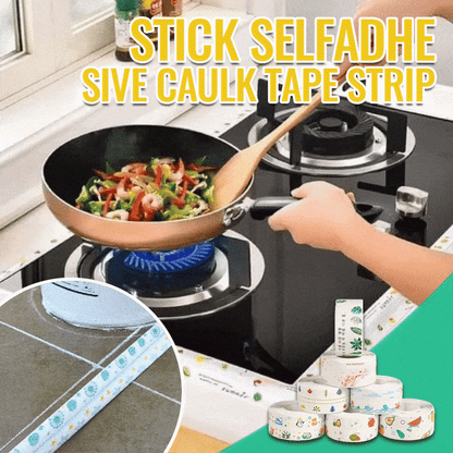 Magic Anti-Mold Peel & Stick Self Adhesive Caulk Tape Strip