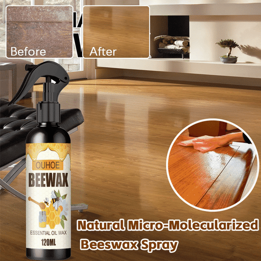 (Pack of 2) Natural Micro-Molecularized Beeswax Spray