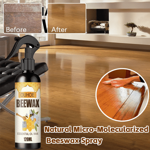 (Pack of 2) Natural Micro-Molecularized Beeswax Spray