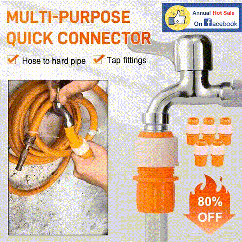 Universal Tap Hose Connector - Pack Of 3