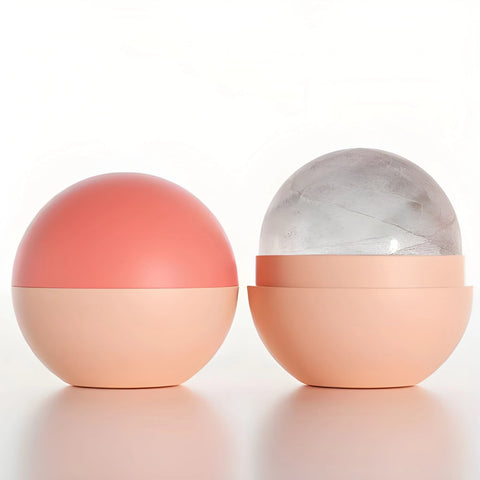 Silicone Beauty Flat-bottomed Round Ice Roller