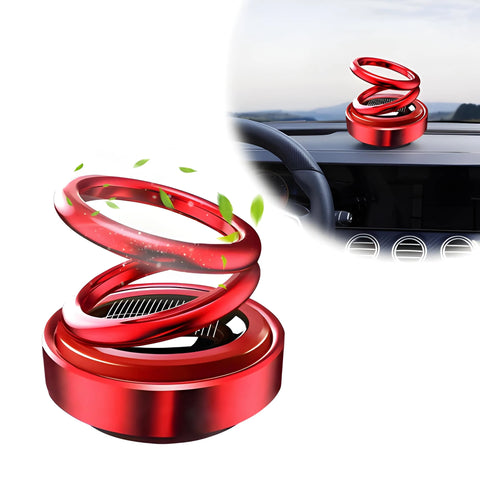 solar-powered rotating car air freshener.