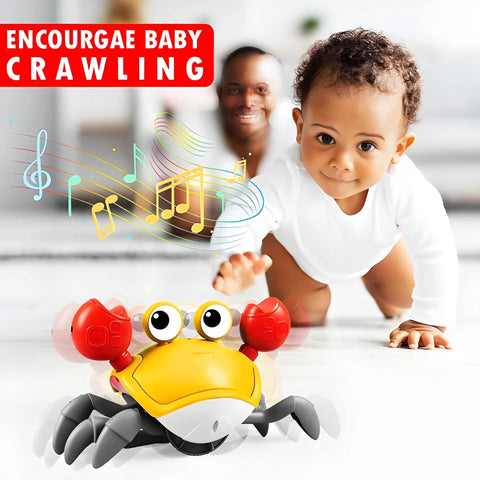 Crawling Crab Toys Dancing Crawling Baby Toys Electronic Musical Toy