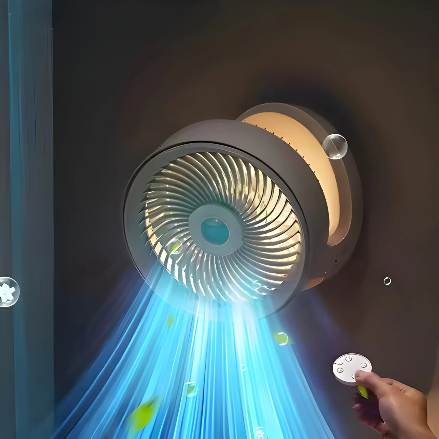 4000mAh Led Folding Hand High Speed Table Fan Mini Fan