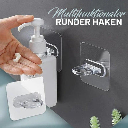 Multifunctional Round hook - Pack Of 6