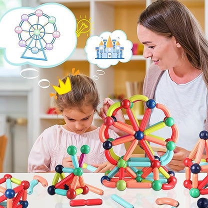 Magnetic Sticks Building Blocks For Kids Early Development