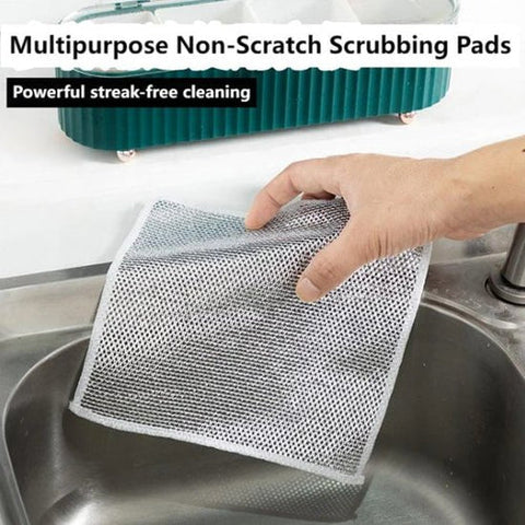 Multifunctional Wire Dish Cloth - Pack Of 5