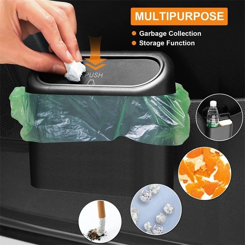 Car Door Trash Can