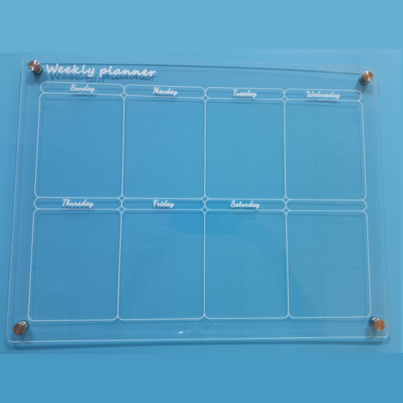 Magnetic Schedule Planner For Fridge【Permanently reusable】