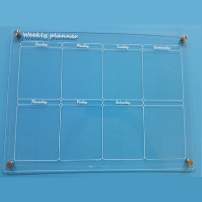Magnetic Schedule Planner For Fridge【Permanently reusable】