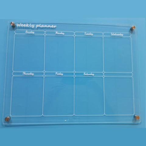 Magnetic Schedule Planner For Fridge【Permanently reusable】