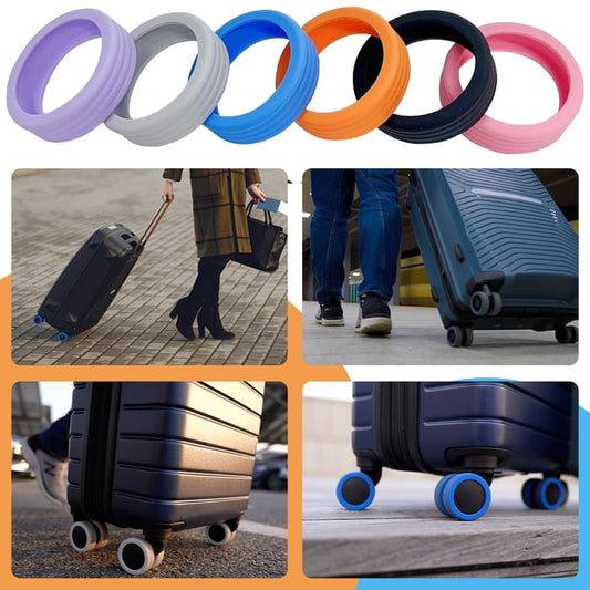 Luggage Wheel Protection Covers for 8 Spinner Wheels Luggage - Pack Of 8