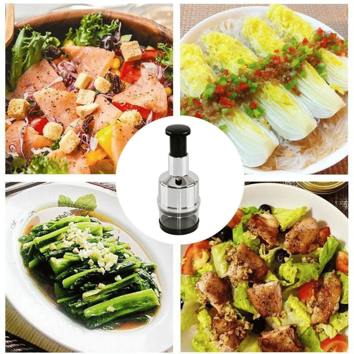 Multifunctional Pressed Garlic Chopper