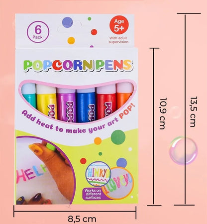 3D Relief Art Pen SET OF 12 – Turn Flat Drawings Into Touchable 3D Art